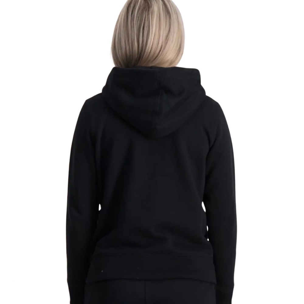Polo Ralph Lauren Black Knit Zip Hoodie Pony Logo Sweatshirt - Picture 6 of 8